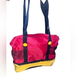 NWOT Disney Mickey Mouse Canvas Tote Cooler Bag